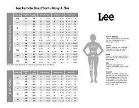 リー Lee Womens Size Relaxed Fit Straight Leg Jean Meridian 28 Plus Blue レディース