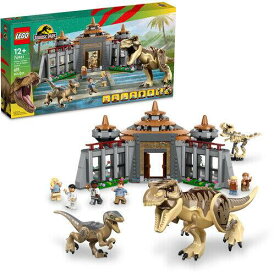 LEGO(R) Jurassic WorldTM Visitor Center: T. rex & Raptor Attack 76961 [New Toy] B