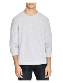 Designer Brand Mens Gray Heather Long Sleeve Crew Neck Cotton Sweater XXL メンズ