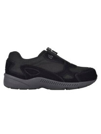 イージー ピリット EASY SPIRIT Womens Black Rheal Toe Wedge Leather Athletic Sneakers Shoes 6 W レディース