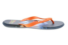 Rider R1 Blockbuster Back To The Future Mens Orange Flip-Flops Sandals Shoes メンズ