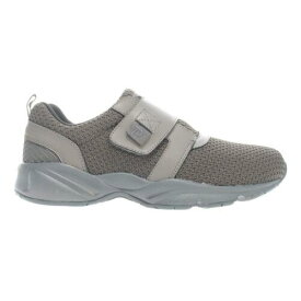 プロペット Propet Stability X Strap Walking Mens Grey Sneakers Athletic Shoes MAA013MSTN メンズ