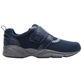 プロペット Propet Stability X Strap Slip On Walking Mens Blue Sneakers Athletic Shoes MAA0 メンズ