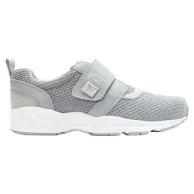 プロペット Propet Stability X Strap Walking Mens Grey Sneakers Athletic Shoes MAA013M-LGR メンズ