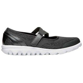プロペット Propet Travelactiv Mary Jane Walking Womens Black Sneakers Athletic Shoes W5103 レディース