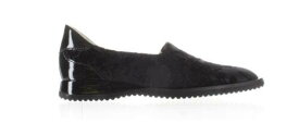 Amalfi Womens Eufemio Black Loafers Size 7 (AA) レディース