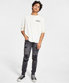 Heroes Motors Mens Long-Sleeve Graphic Henl Off White 2XL WHITE Size XXLRG S/S メンズ