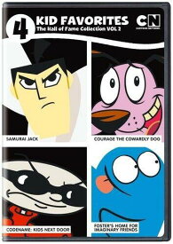 【輸入盤】4 Kid Favorites Cartoon Network Hall of Fame #2 [New DVD] Boxed Set