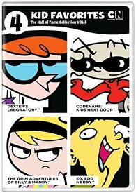 【輸入盤】4 Kid Favorites Cartoon Network: Hall of Fame #3 [New DVD] Boxed Set Full Fra
