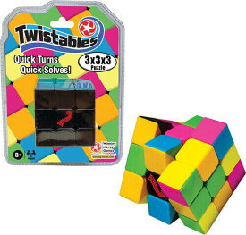 Winning Moves Twistables 3x3x3 Quick Turns Quick Solves [New ] Puzzle