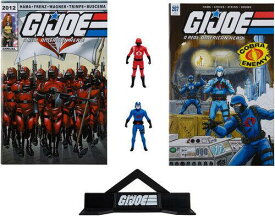 McFarlane Toys マクファーレントイズ G.I. Joe - Page Punchers - 3 Cobra Commander and Crimson Guard Figures with Com