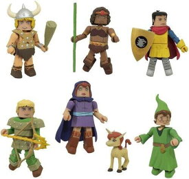 ダイヤモンド Diamond Select - Dungeons & Dragons - Heroes Minimates Box Set [New Toy] Figur
