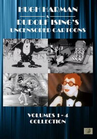 【輸入盤】Mental Brain Media Hugh Harman & Rudolf Ising's Uncensored Cartoons Volumes 1-4 Collection [New DV