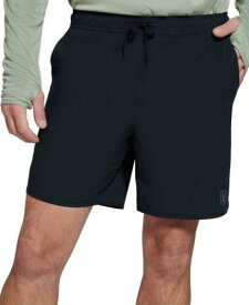 バス Bass Outdoor Men's Drawstring Trail 8 Shorts Black Size XX-Large メンズ