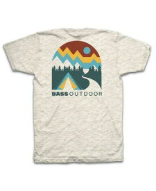 バス Bass Outdoor Men's Campadre T-Shirt Brown Size Large メンズ