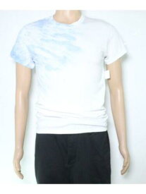 CHILLIN DYLAN Mens White Tie Dye Stretch T-Shirt M メンズ