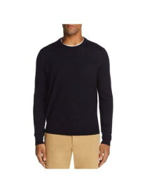 Designer Brand Mens Navy Crew Neck Merino Blend Pullover Sweater XXL メンズ