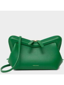 MANSUR GAVRIEL Women's Green Solid Leather Single Strap Shoulder Bag レディース