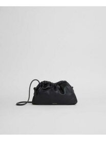 MANSUR GAVRIEL Women's Black Solid Leather Single Strap Clutch Handbag Purse レディース