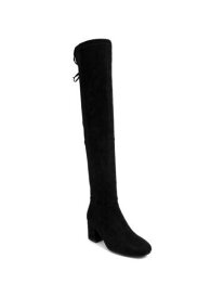 SUGAR Womens Black Zipper Accent Lace Ollie Almond Toe Dress Boots Shoes 9 M レディース
