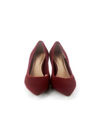 ALFANI Womens Red Jeules Pointed Toe Stiletto Slip On Pumps Shoes 7 M レディース