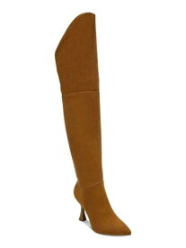 BAR III Womens Brown Goring Padded Ammi Pointed Toe Sculpted Heel Boots 10 M レディース