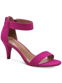STYLE & COMPANY Womens Pink Paycee Almond Toe Kitten Heel Heeled Sandal 5.5 M レディース
