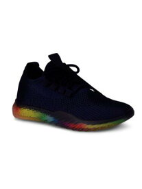 ウォンテッド WANTED Womens Navy Rainbow 1/2 Platform Felicity Wedge Sneakers Shoes 11 レディース