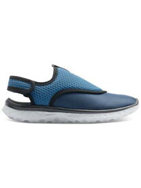 バス BASS OUTDOOR Womens Blue Removable Insole Hex Round Toe Slip On Sneakers 6.5 レディース