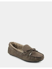 エアロソールス AEROSOLES Womens Brown Winter Boater Round Toe Slip On Moccasins Shoes 8 レディース