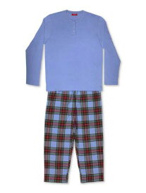 FAMILY PJs Intimates Blue Set Plaid Pajamas L レディース