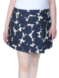 MAISON JULES Womens Navy Floral Mini Skirt XXL レディース