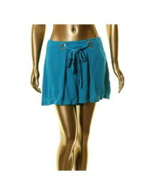 ゲス GUESS Womens Blue Tie Front Shorts Size: M レディース