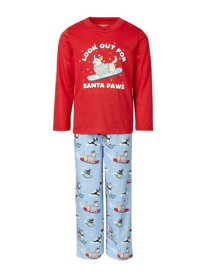 FAMILY PJs Intimates Red Sleep Shirt Pajama Top M レディース