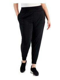 I-D IDEOLOGY Womens Black Pocketed Skinny Pants Plus 2X レディース