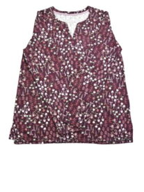 CUDDL DUDS Intimates Purple Floral Everyday Juniors XL レディース