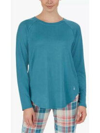 CUDDL DUDS Sets Teal Long Sleeve Scoop Neck Everyday T-Shirt Juniors L レディース