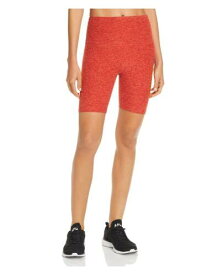 ビヨンドヨガ BEYOND YOGA Womens Red Stretch Heather Active Wear High Waist Shorts XS レディース