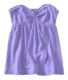 Aeropostale Womens Solid Cami Tank Top Purple X-Small レディース