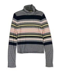 Aeropostale Womens Striped Turtleneck Pullover Sweater レディース