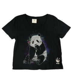Forever 21 Womens Panda Graphic T-Shirt レディース