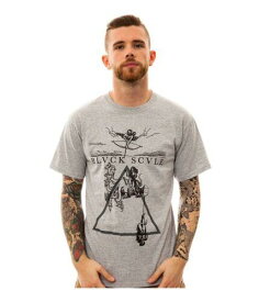 Black Scale Mens The Ninth Gate Graphic T-Shirt Grey Small メンズ