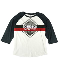 DC ディーシー Dc Mens Logo Raglan Graphic T-Shirt メンズ