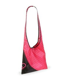 Aeropostale Womens Heart Pouch Hobo Messenger Bag Pink Small (17 in. - 22 in.) レディース