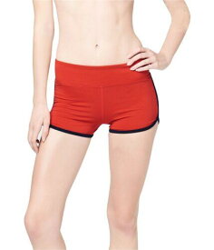 Aeropostale Womens Dolphin Athletic Workout Shorts Red X-Small レディース