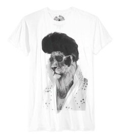 Social Republic Mens Elvis Graphic T-Shirt メンズ