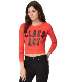 Aeropostale Womens Cropped Class Act Pullover Sweater レディース