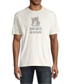 イレブンパリ Elevenparis Mens Bad Guys Never Win Graphic T-Shirt メンズ