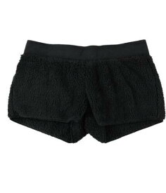 Cozy Zoe Womens Plush Pajama Shorts Black Medium レディース