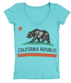 Heritage 1981 Womens California Republic Graphic T-Shirt レディース